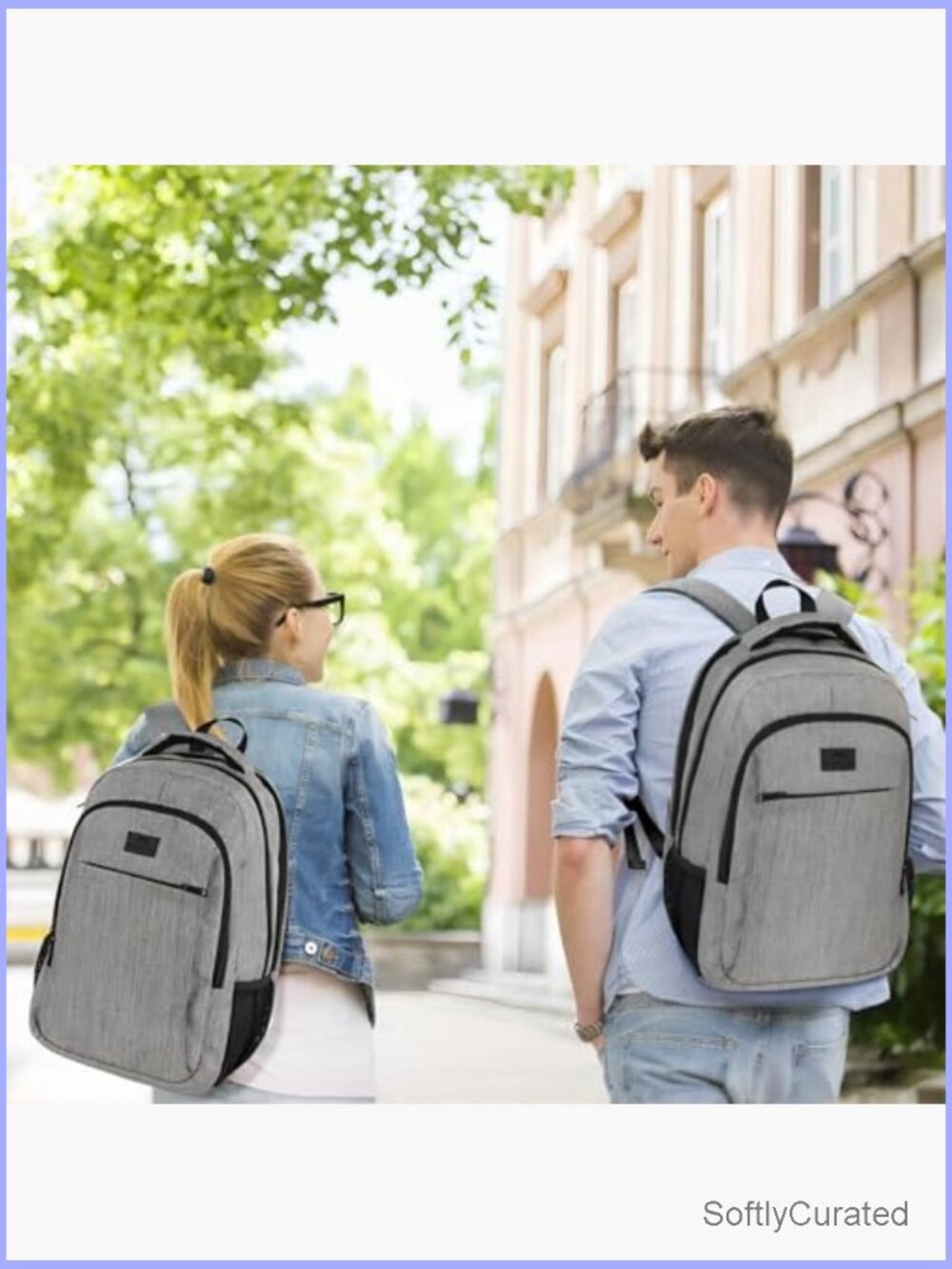 Travel Laptop Backpack Anti Theft Water Resistant 15.6 Inch - Picture 2 of 6
